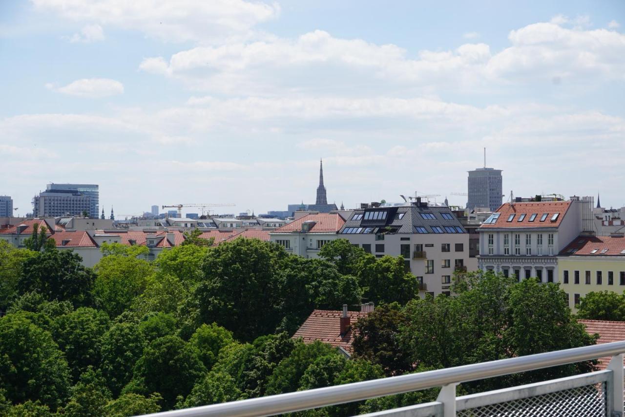 Augartenblick Penthouse 15 Bécs Kültér fotó