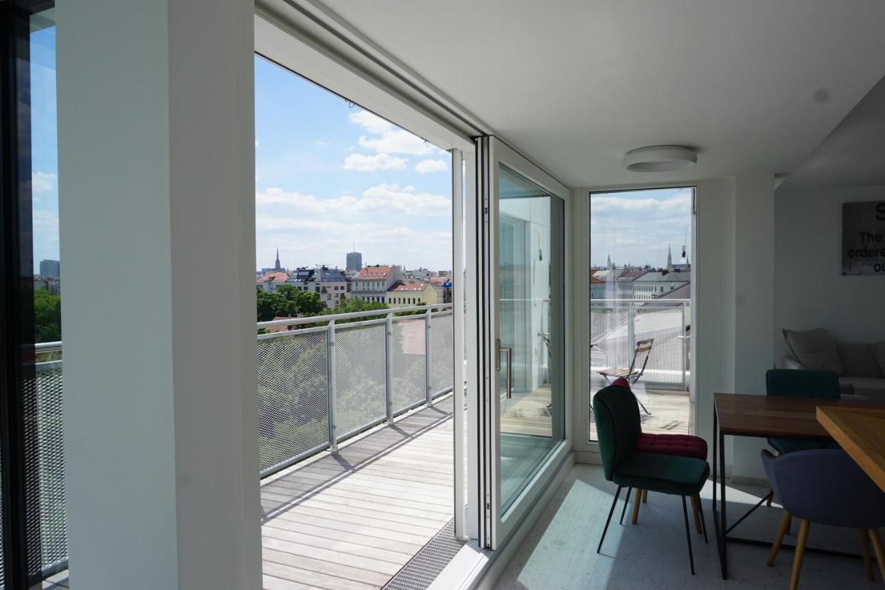 Augartenblick Penthouse 15 Bécs Kültér fotó
