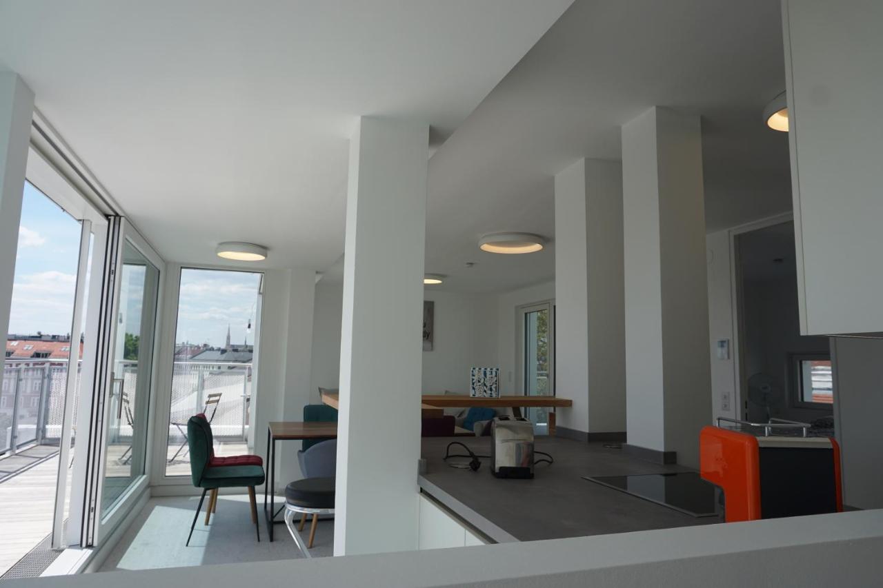 Augartenblick Penthouse 15 Bécs Kültér fotó